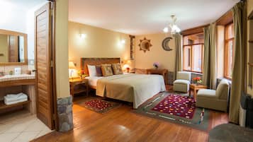 Superior Double Room, 1 King Bed, Private Bathroom, Garden View (Luxury - King) | 1 bedroom, individually decorated, individually furnished, bed sheets