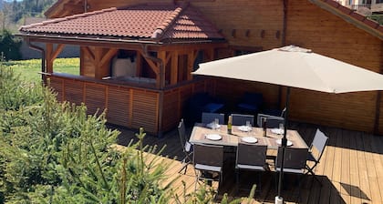 Típico chalet des Vosges, las pistas, Bresse Honneck