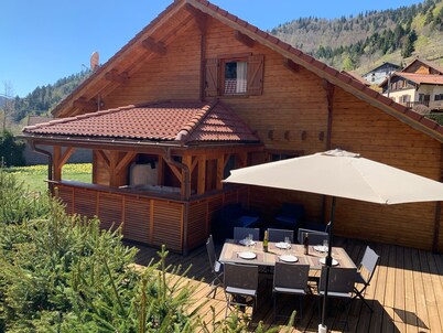 Típico chalet des Vosges, las pistas, Bresse Honneck