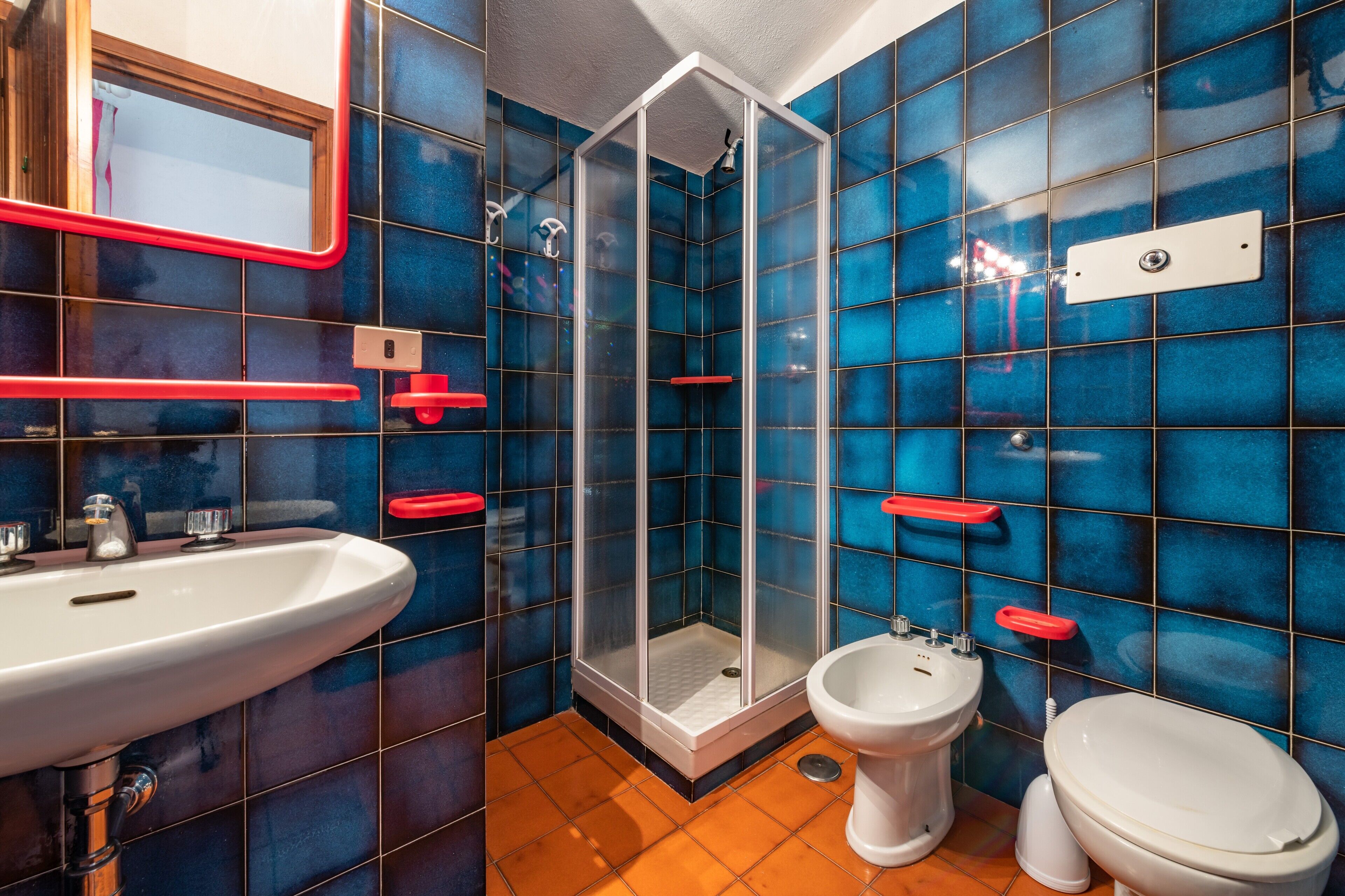 Dusche, Handtücher