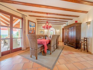 Dining - Stunning villa with pool & views – Villa Ses Mires (Santanyi)