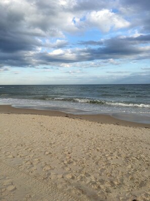 On the beach