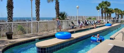 Indoor pool, outdoor pool