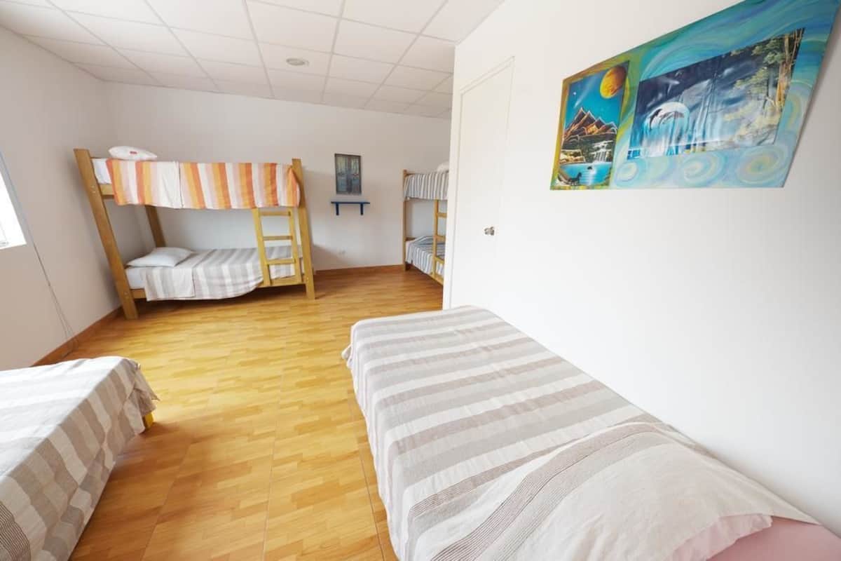 Phòng tập thể, phòng tập thể nam và nữ, phòng tắm riêng (6 beds) | Truy cập Internet không dây miễn phí, bộ trải giường 