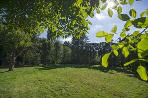 Blick von der Unterkunft