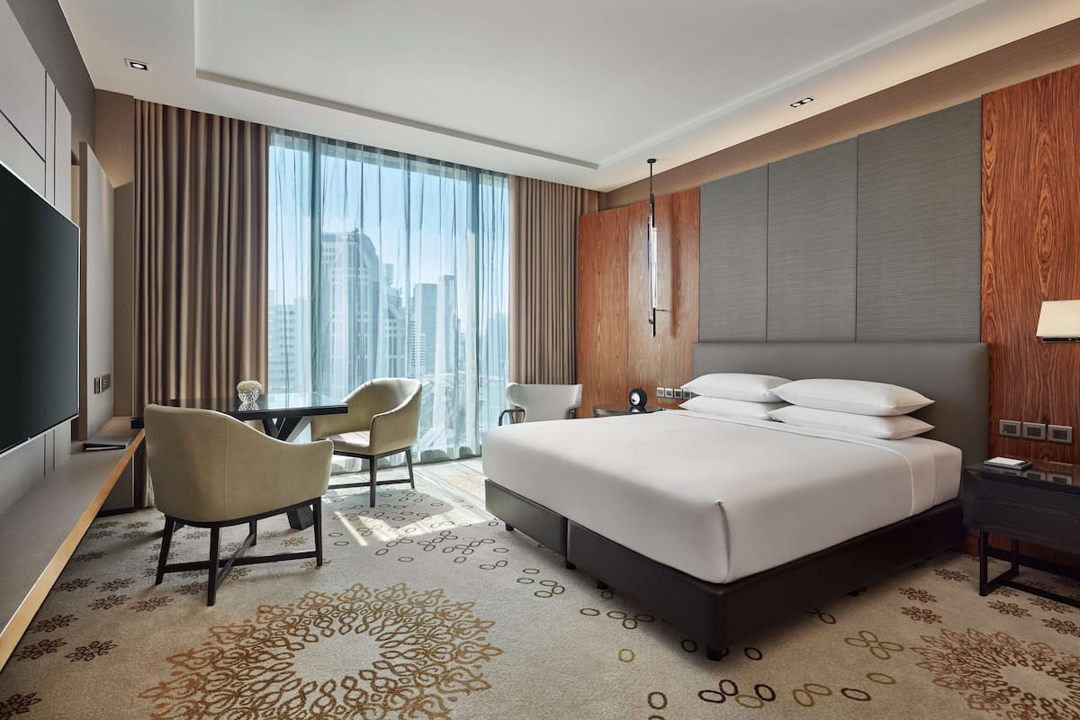 Minibar, in-room safe, desk, blackout drapes