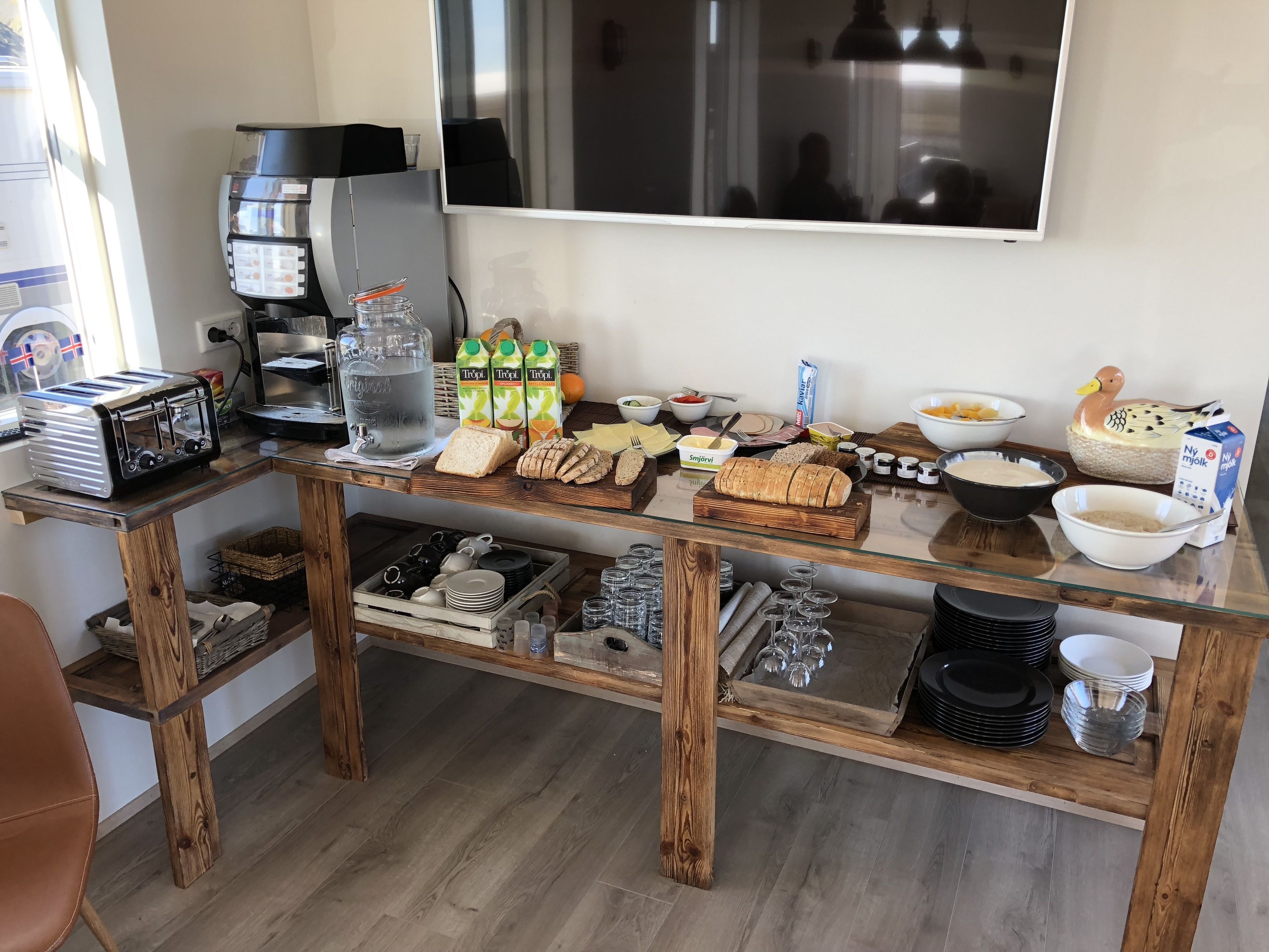 Desayuno buffet incluido todos los días 