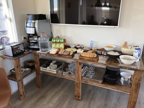 Petit déjeuner buffet compris tous les jours