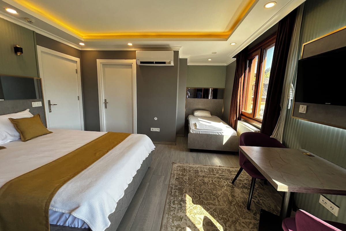 1 habitación, ropa de cama de alta calidad y colchones Select Comfort