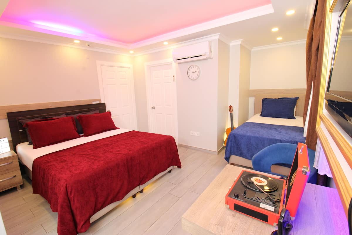 1 habitación, ropa de cama de alta calidad y colchones Select Comfort