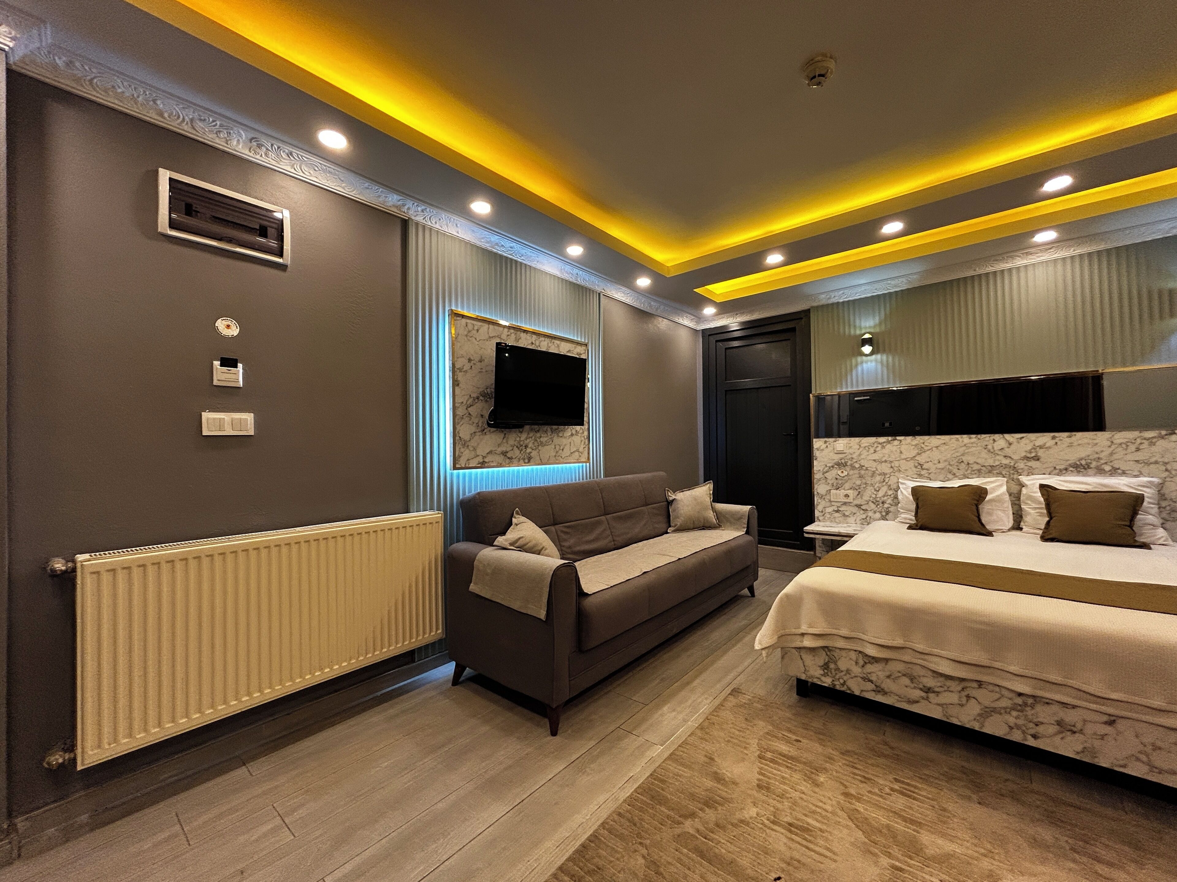 1 habitación, ropa de cama de alta calidad y colchones Select Comfort 