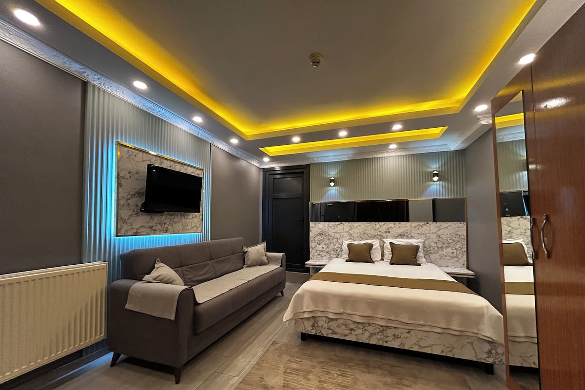 1 habitación, ropa de cama de alta calidad y colchones Select Comfort