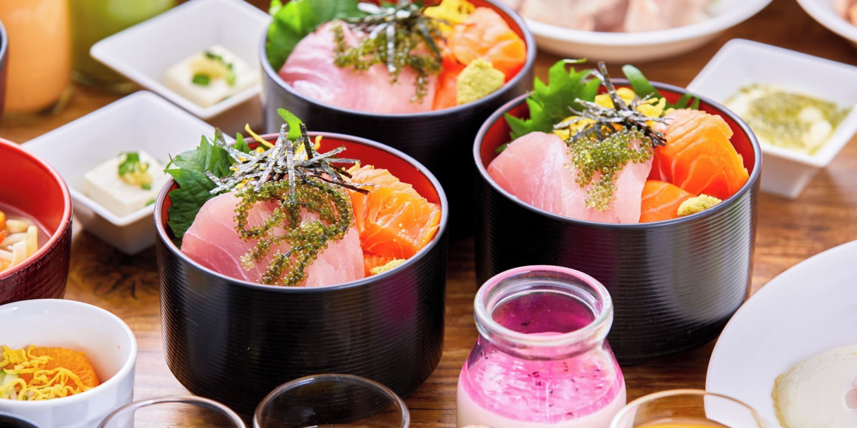朝食ビュッフェ