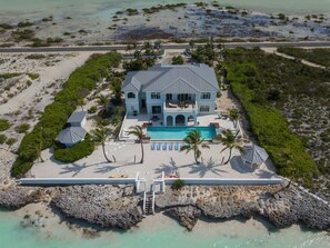 Exterior - NEWLY REMODELED Luxury Turtle Tail Villa w/ Private Beach! (Venetian Road Settlement)