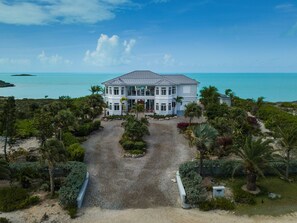 Exterior - NEWLY REMODELED Luxury Turtle Tail Villa w/ Private Beach! (Venetian Road Settlement)