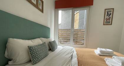 Central apartment, 2 bedrooms and 2 bathrooms