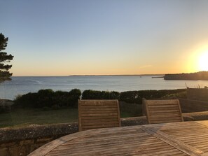 Terrace/patio - beautiful 3 bedroom house,panoramic view, ocean access (Concarneau)