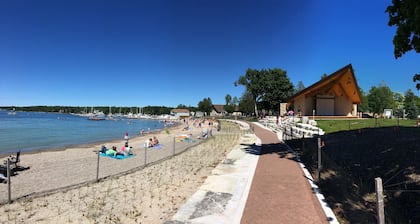 Blick auf den Strand, Zugang zum Waterfront Park, günstige Innenstadtlage!