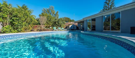 Uppvärmd pool