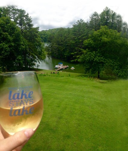 Lake Nottely Vacation Rental, Blairsville. King Beds. Pontoon boat available