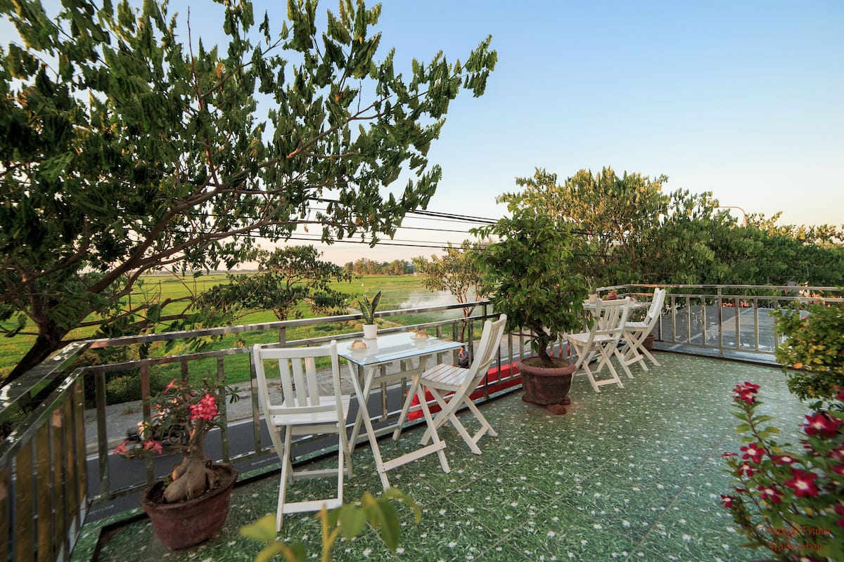 Family Room, 2 Double Beds, Patio, City View
