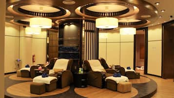 Body treatments, hot stone massages, Thai massages, reflexology