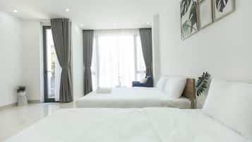 Villa Luxe, non-fumeurs | 4 chambres, literie de qualité supérieure, matelas mémoire de forme