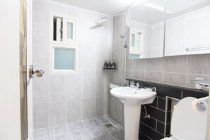 Family House, 3 Bedrooms | Bathroom shower