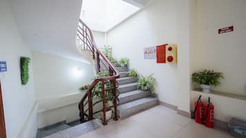 Handrails in stairways