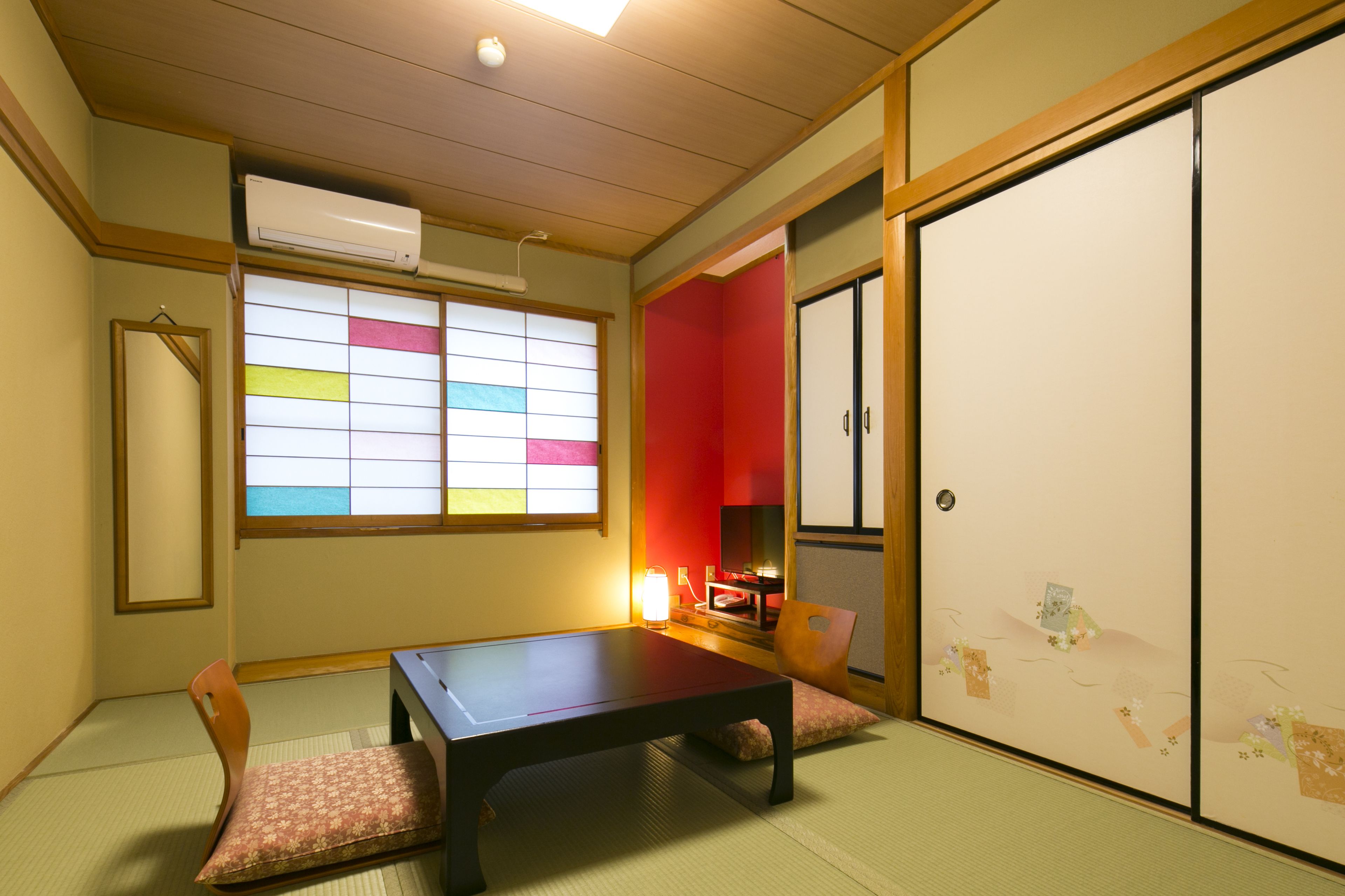Japanese Style Room For 3 People, Smoking | In-room safe, bed sheets