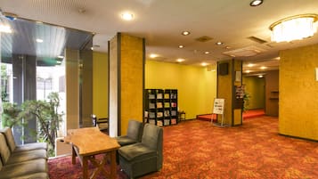Sala de estar en el lobby