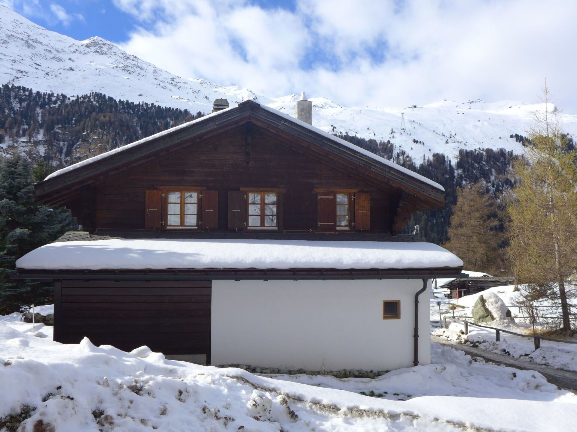 Nieve, Invierno, Propiedad, Casa, Techo, Montaña, Casa, Edificio, Cabaña, Cielo