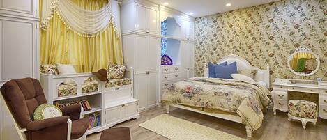 Luxury-Apartment, 1 King-Bett, barrierefrei, Nichtraucher | 1 Schlafzimmer, Bettwäsche aus ägyptischer Baumwolle