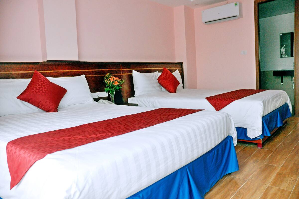 Premium bedding, down duvets, memory-foam beds, minibar