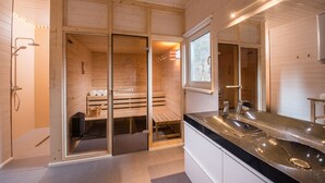 Premium House, 2 Bedrooms | Bathroom - Ferienhaus Lichtung (Ruhla)