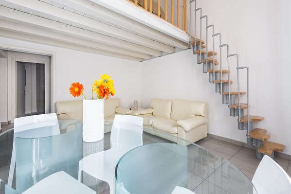 Appartement, 2 chambres, vue ville (Maria ) | Coin séjour