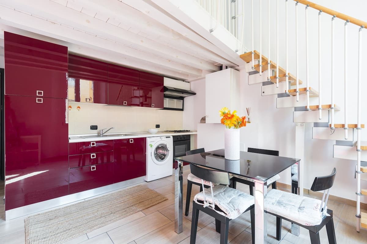 Studio, City View (Silvia ) | Private kitchen | Fridge, oven, stovetop, coffee/tea maker