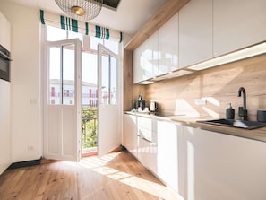 Superior Apartment, 2 Double Beds | 1 bedroom, premium bedding, Tempur-Pedic beds, minibar