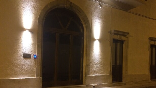 Entrée de l’hébergement