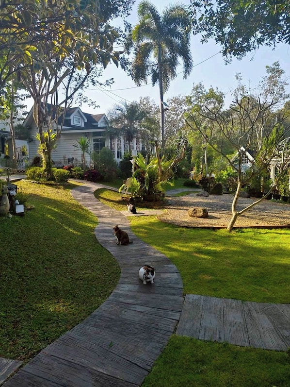 Façade de l’hébergement