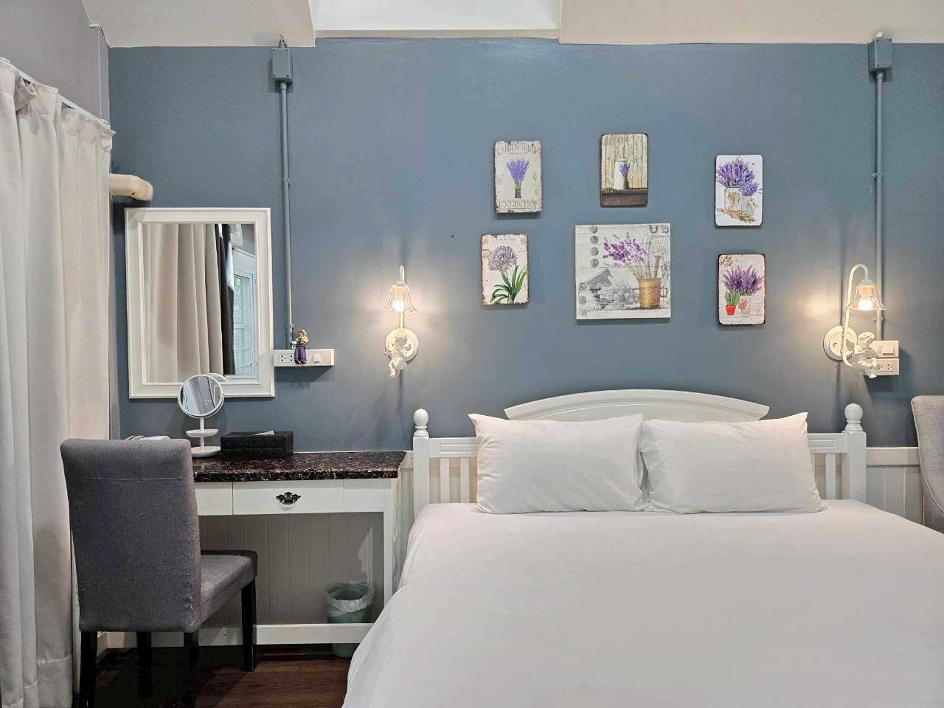 Doppelzimmer, 1 King-Bett, Gartenblick | Ausblick vom Zimmer