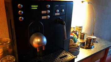 Standard Double or Twin Room, 2 Twin Beds | Breakfast area | Free daily local cuisine breakfast