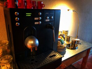 Standard Double or Twin Room, 2 Twin Beds | Breakfast area | Free daily local cuisine breakfast