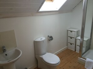 House, 3 Bedrooms, Lake View | Bathroom | Shower, towels - Meadowside (Bridgwater)