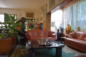 Sala de estar en el lobby