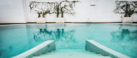 Seasonal outdoor pool