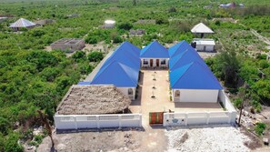 Fachada de la propiedad