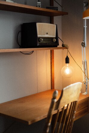 Chambre Simple, salle de bains commune