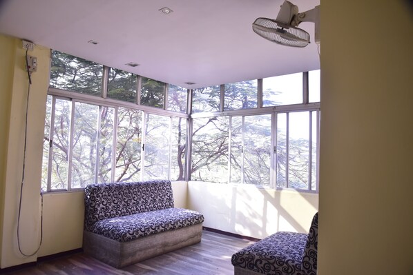 Sala de estar en el lobby