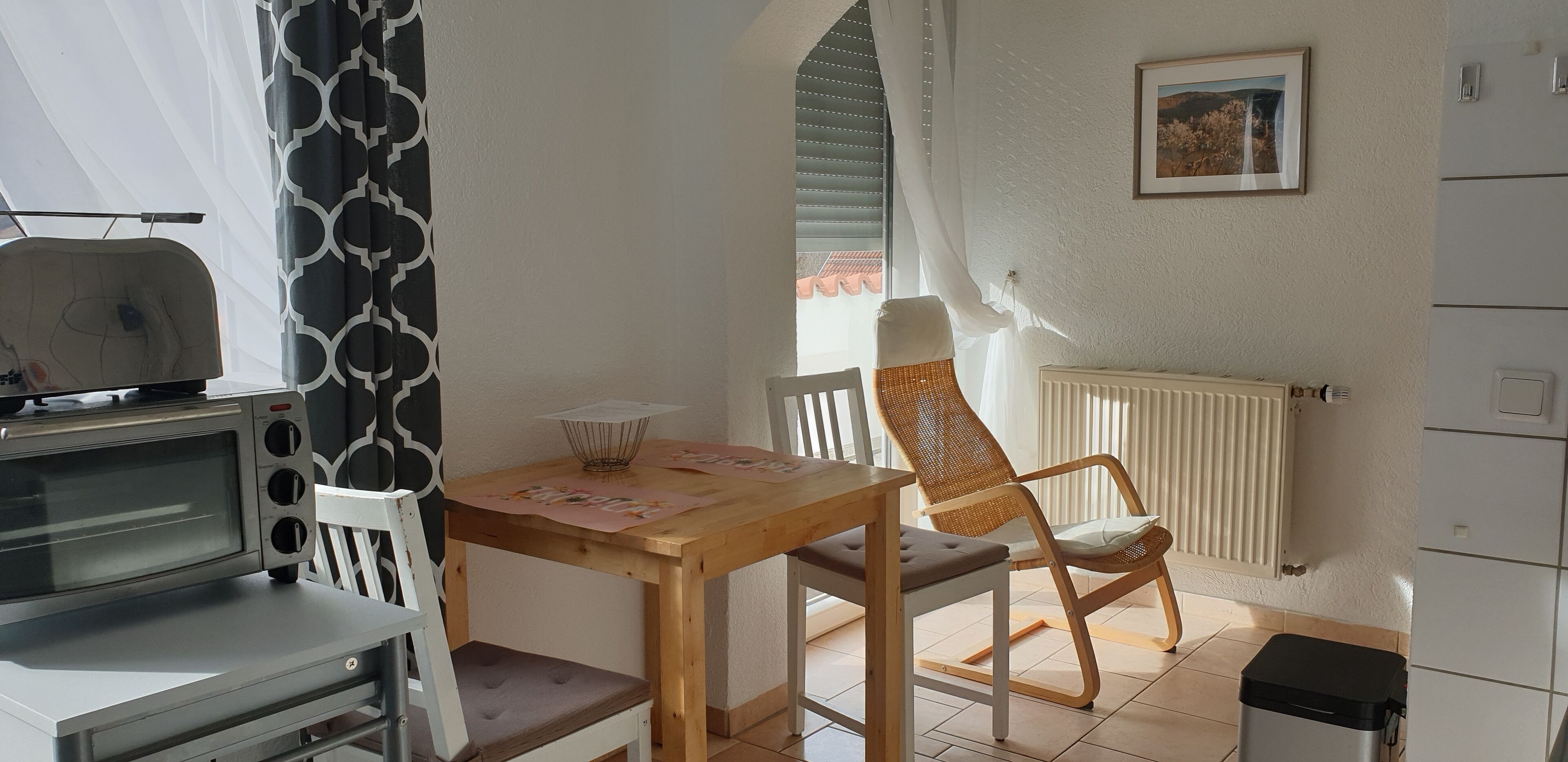 Apartment with Balcony (up to 3 People)  | Living area | Flat-screen TV